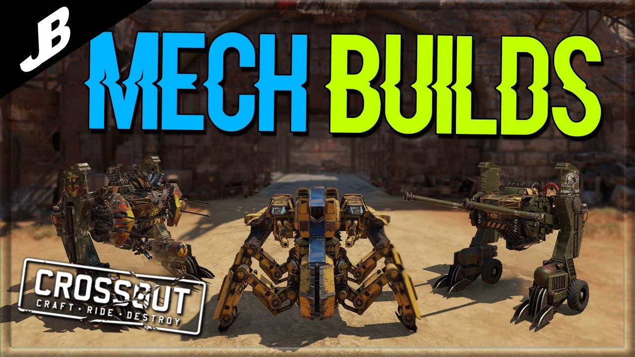 Top 5 MECH builds from the exhibition🤖 - Crossout