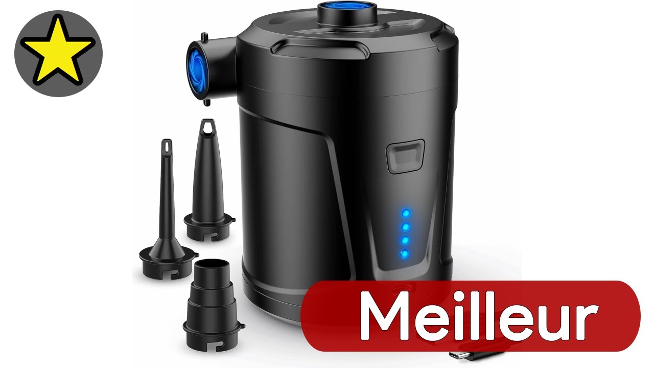 🏆 TOP 3 MEILLEUR GONFLEUR MATELAS GONFLABLE SANS FIL 2025