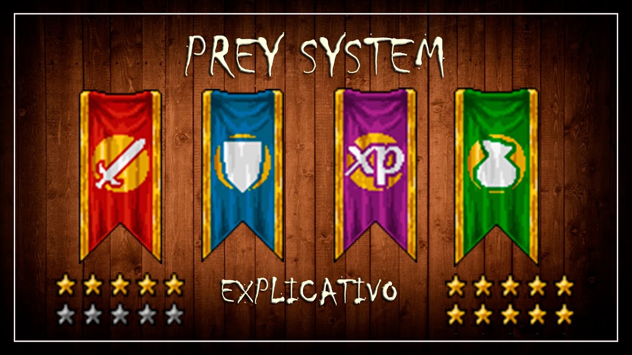 [TIBIA] - PREY SYSTEM | EXPLICATIVO (COMPLETO)