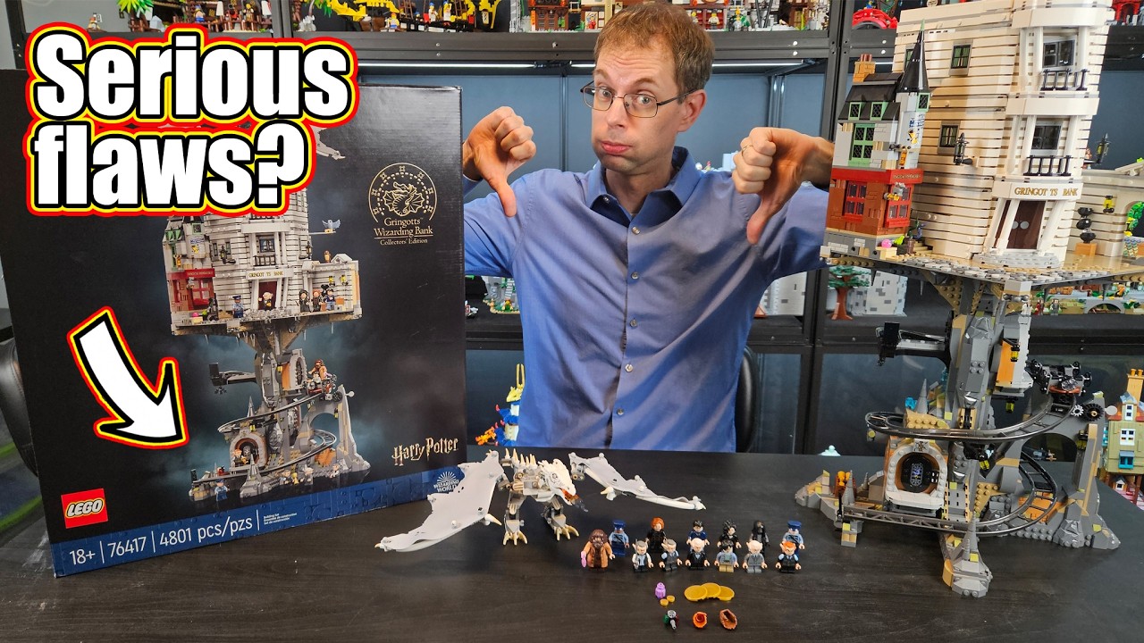 Should You Buy This Before Lego Retires It?  Gringotts Review (Set 76417)