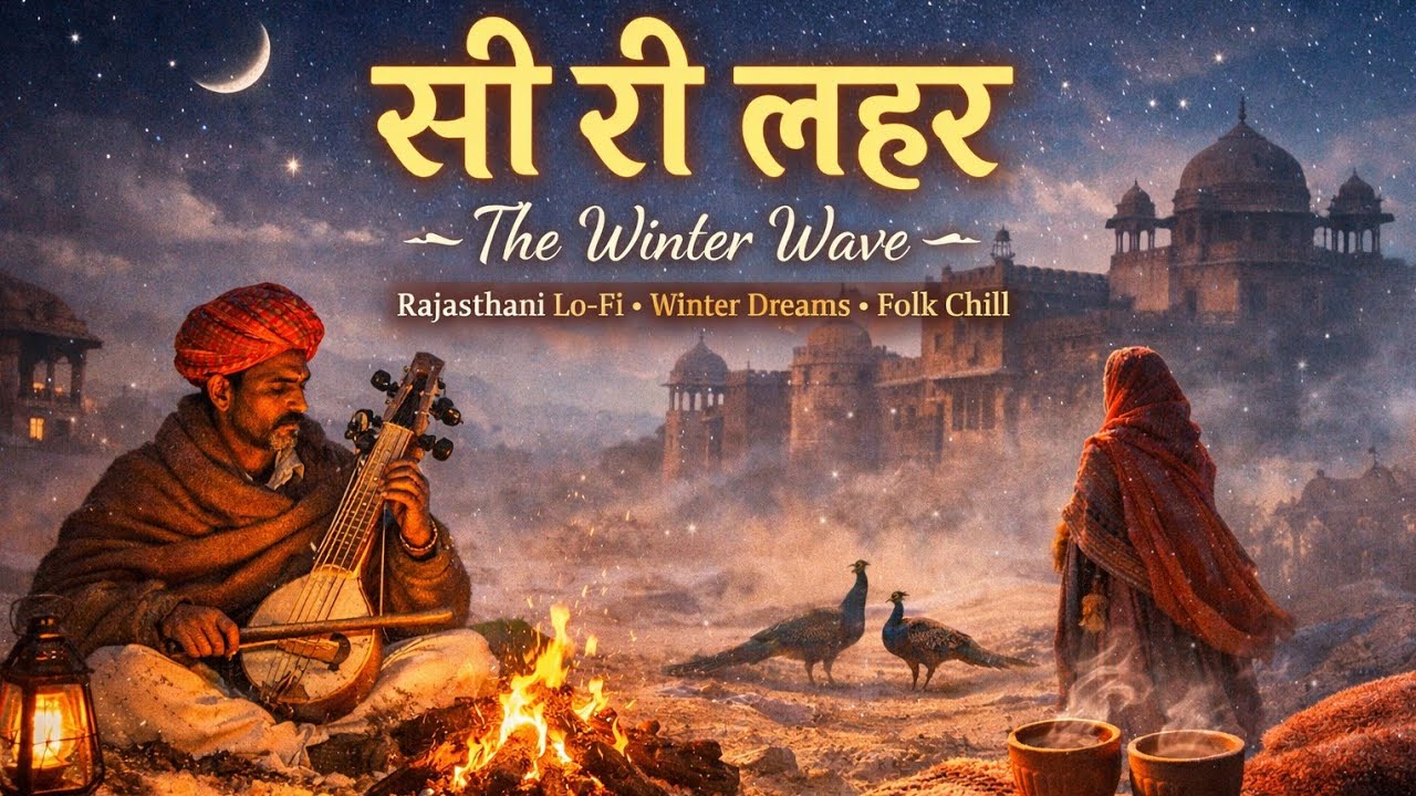 सी री लहर ❄️ | The Winter Wave | Rajasthani Lo-Fi Folk Song | Winter Vibes | Chill Folk-Pop