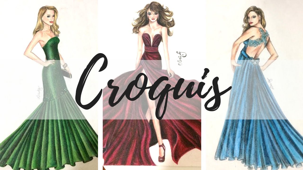 MINHA PASTA DE DESENHOS ( CROQUI DE MODA )