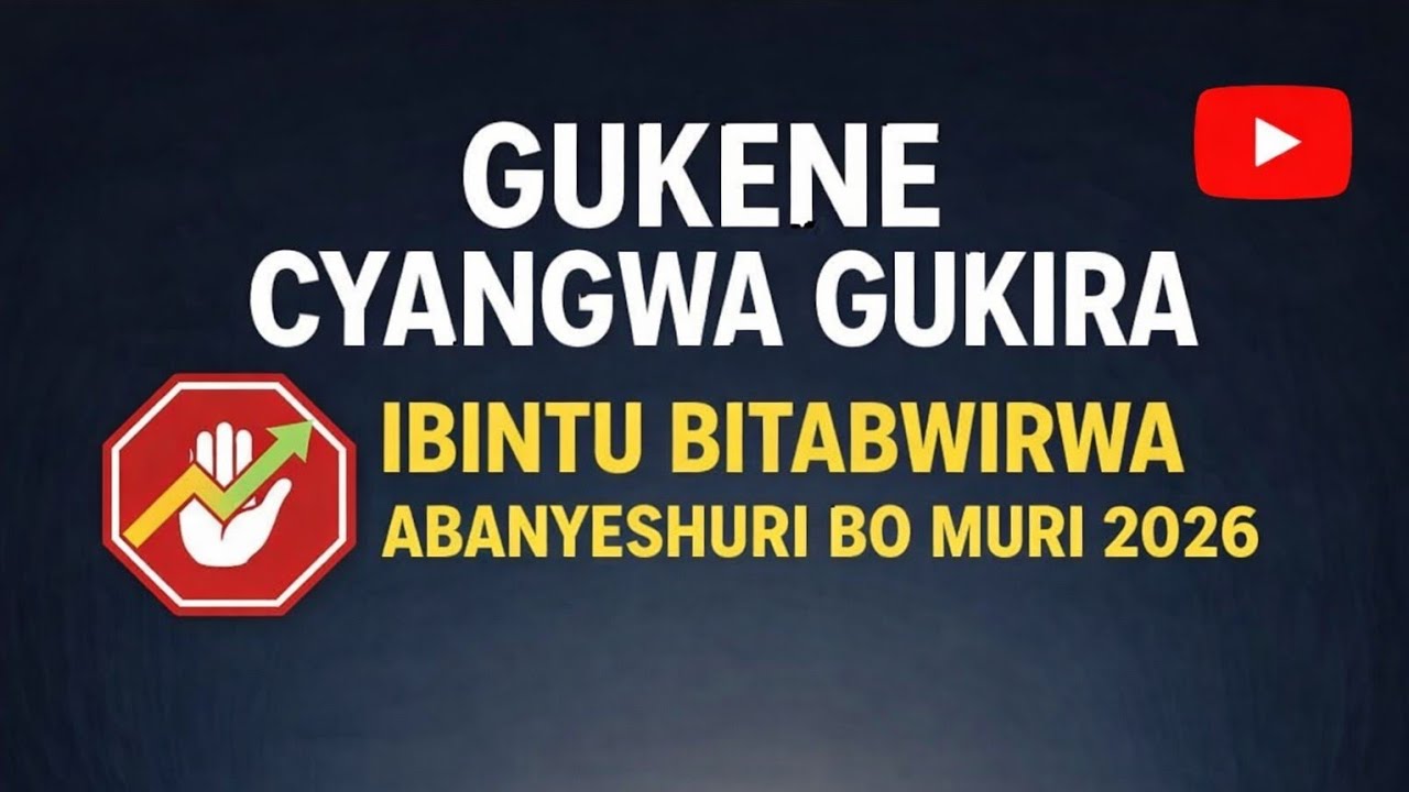 UKURI KUTABWIRWA ABANYESHURI, ISHURI N'AMAFARANGA BITANDUKANYE CYANEE