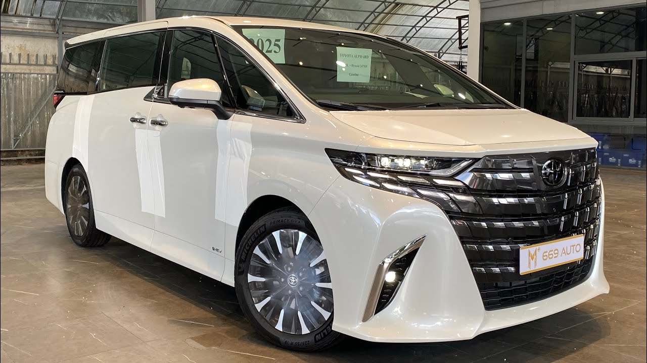 New Toyota Alphard ( 2025 ) - 2.5L Hybrid Luxury MPV | Exterior and Interior