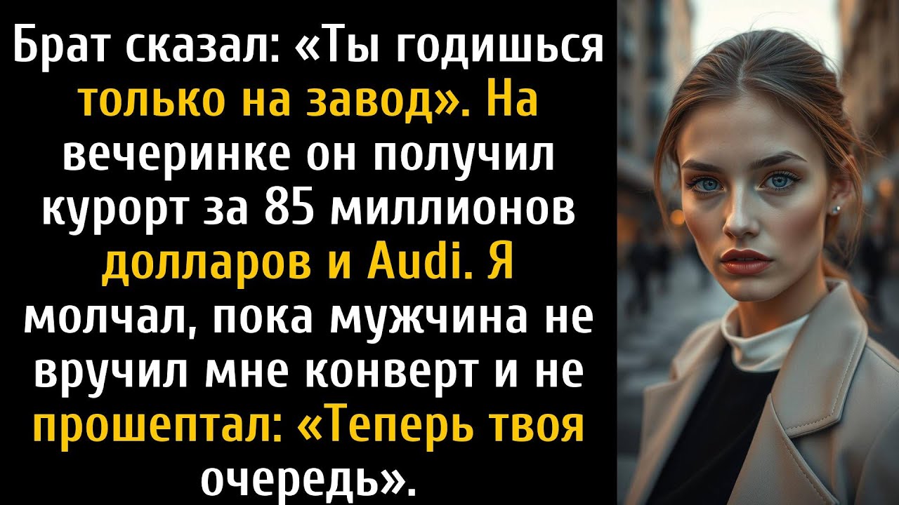 Брат называл меня «тупицей», пока незнакомец не передал мне запечатанный конверт.
