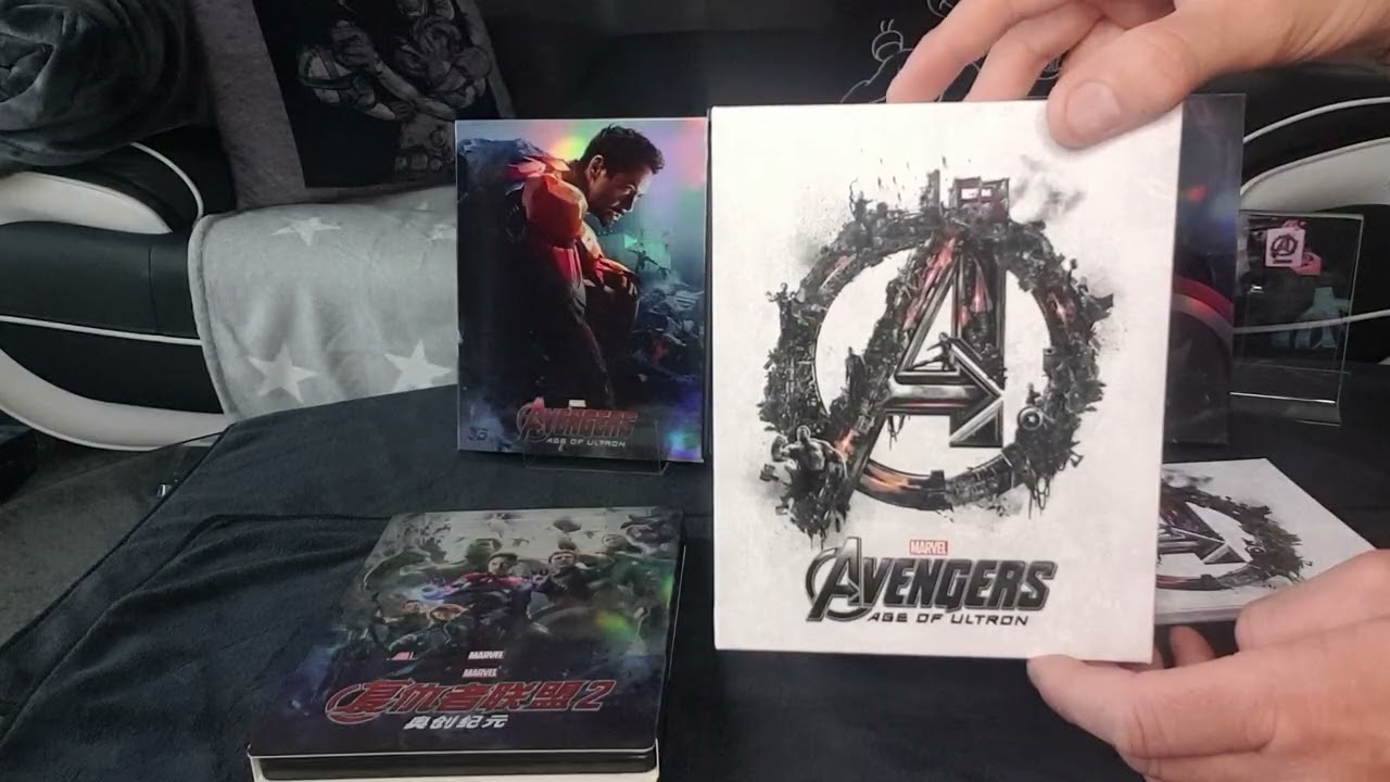 # steelbook one.click marvel avengers age of ultron novamedia 😱 une  tuerie absolue !