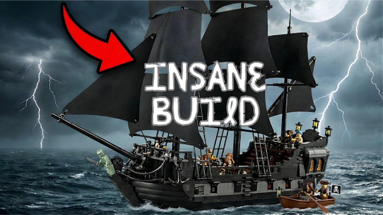 This Is the Coolest Way to Watch the Black Pearl Build