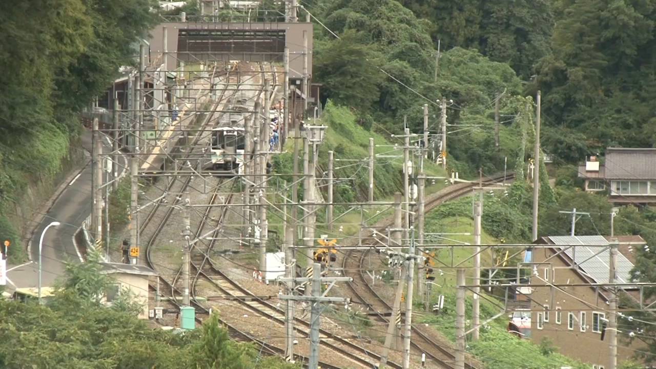 JR東日本篠ノ井線　スイッチバックの駅「姨捨駅」