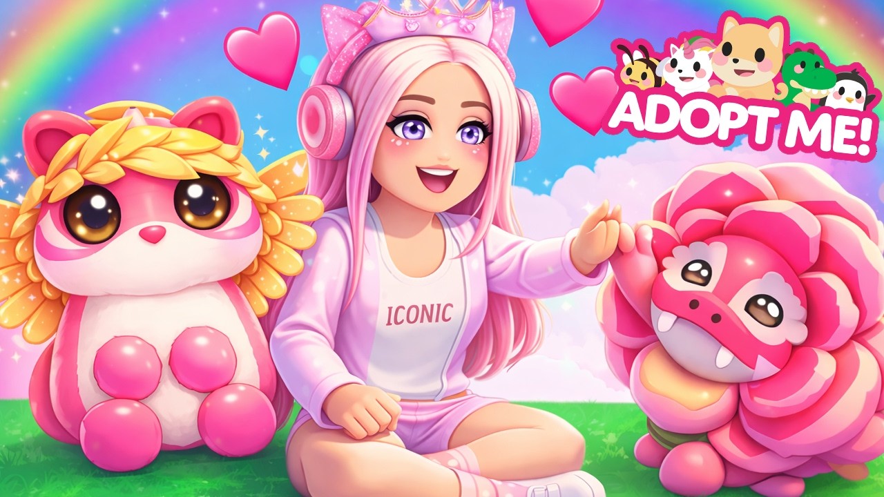 Buying All NEW Pink Pets In NEW Adopt Me Update... Roblox