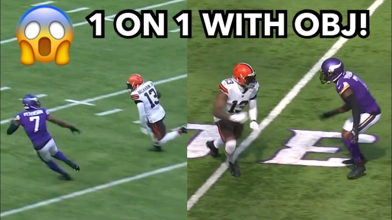 Odell Beckham Jr vs Patrick Peterson (WR vs CB) 2021