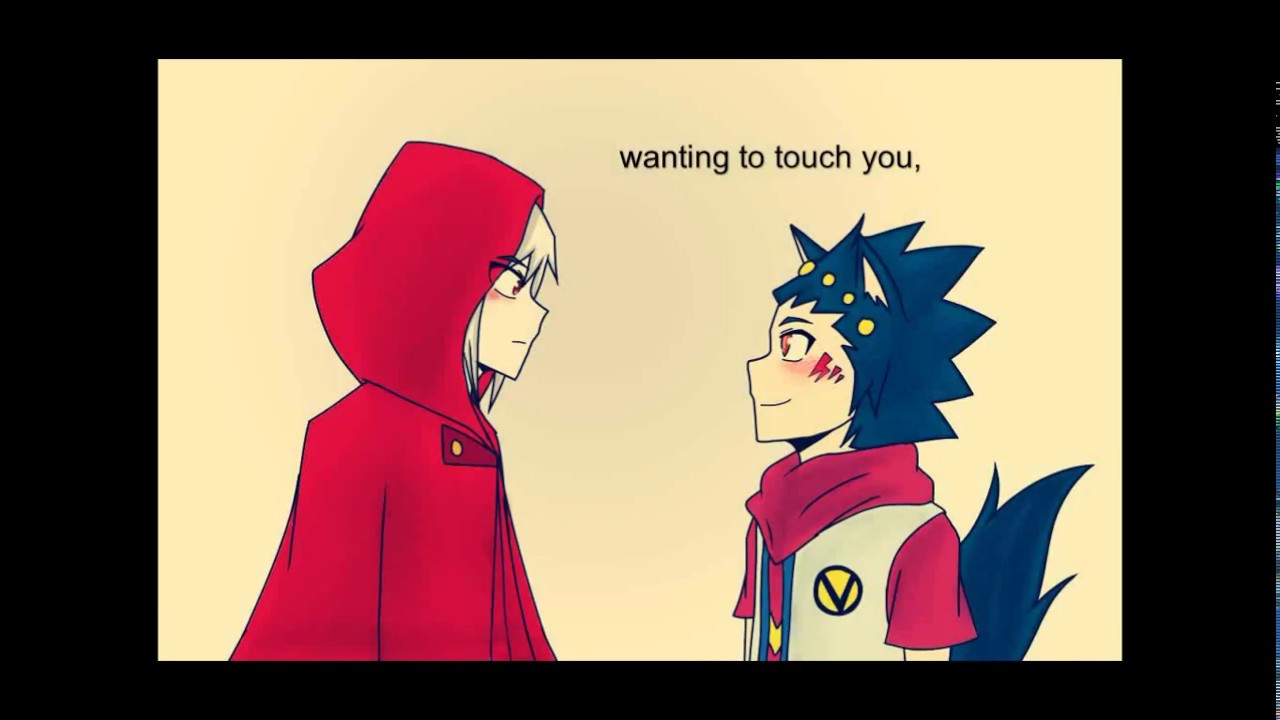 (Shu x Valt) The wolf that fell in love with Little Red Riding Hood (ENGLISH LYRICS) Beyblade Burst
