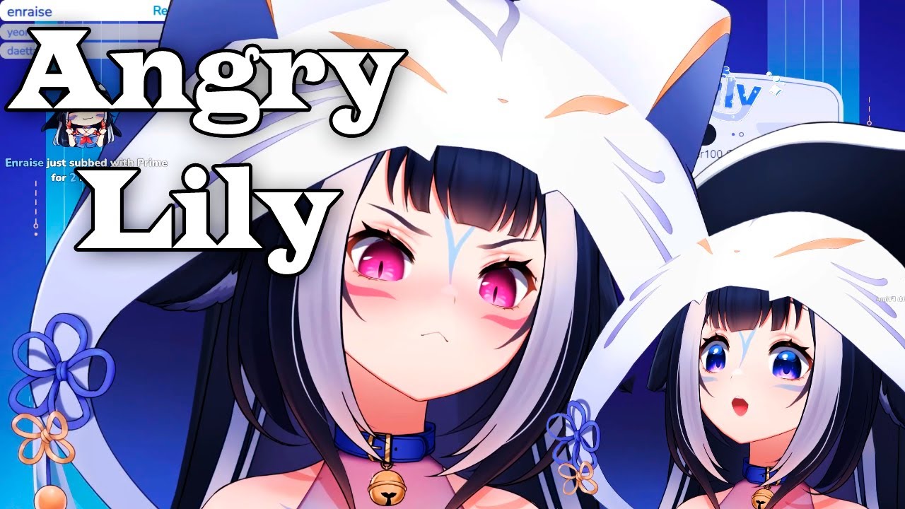 Angry Lily please | Vtuber clip