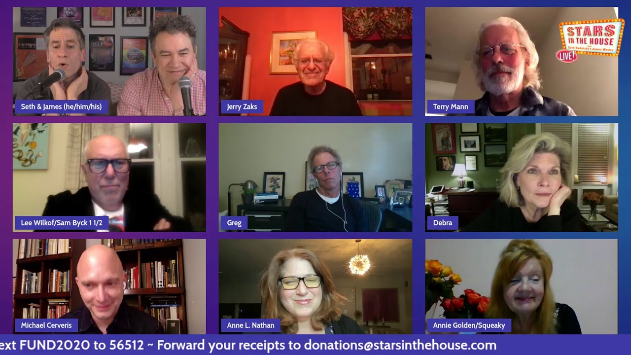 Assassins reunion Stars in the House, Friday, 4/16 at 8PM ET