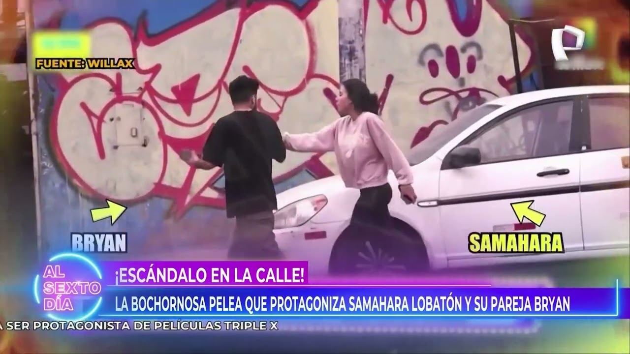 Samahara Lobatón vs. Bryan Torres: La bochornosa pelea con mordidas y patadas