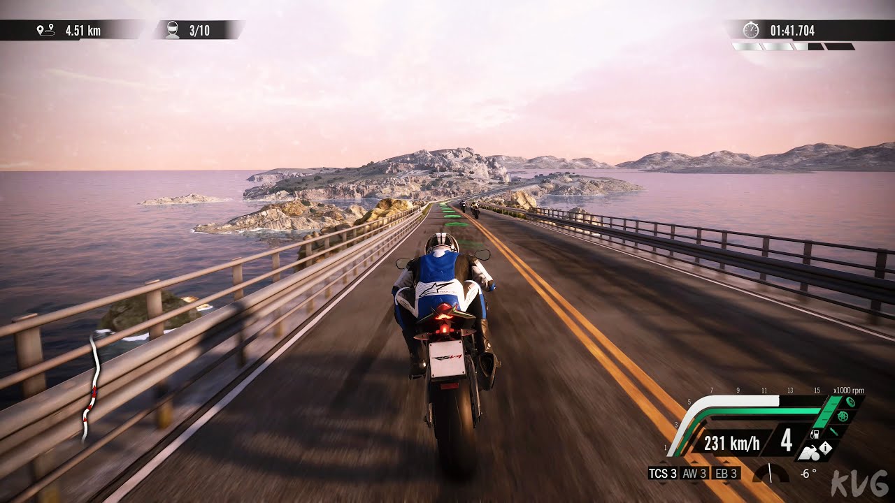 RiMS Racing - Sunset Gameplay (PC UHD) [4K60FPS]