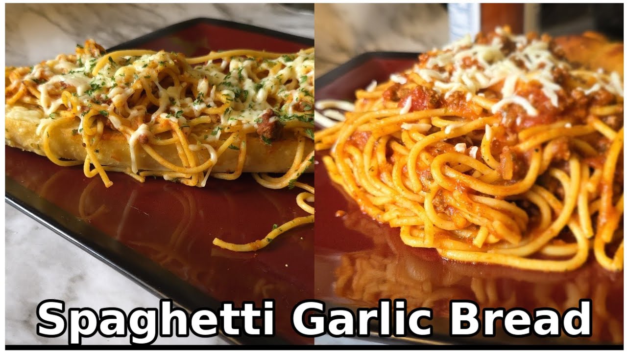 Spaghetti Garlic Bread Recipe | The Quick Meal You Didn’t Know You Needed|QuickieEats