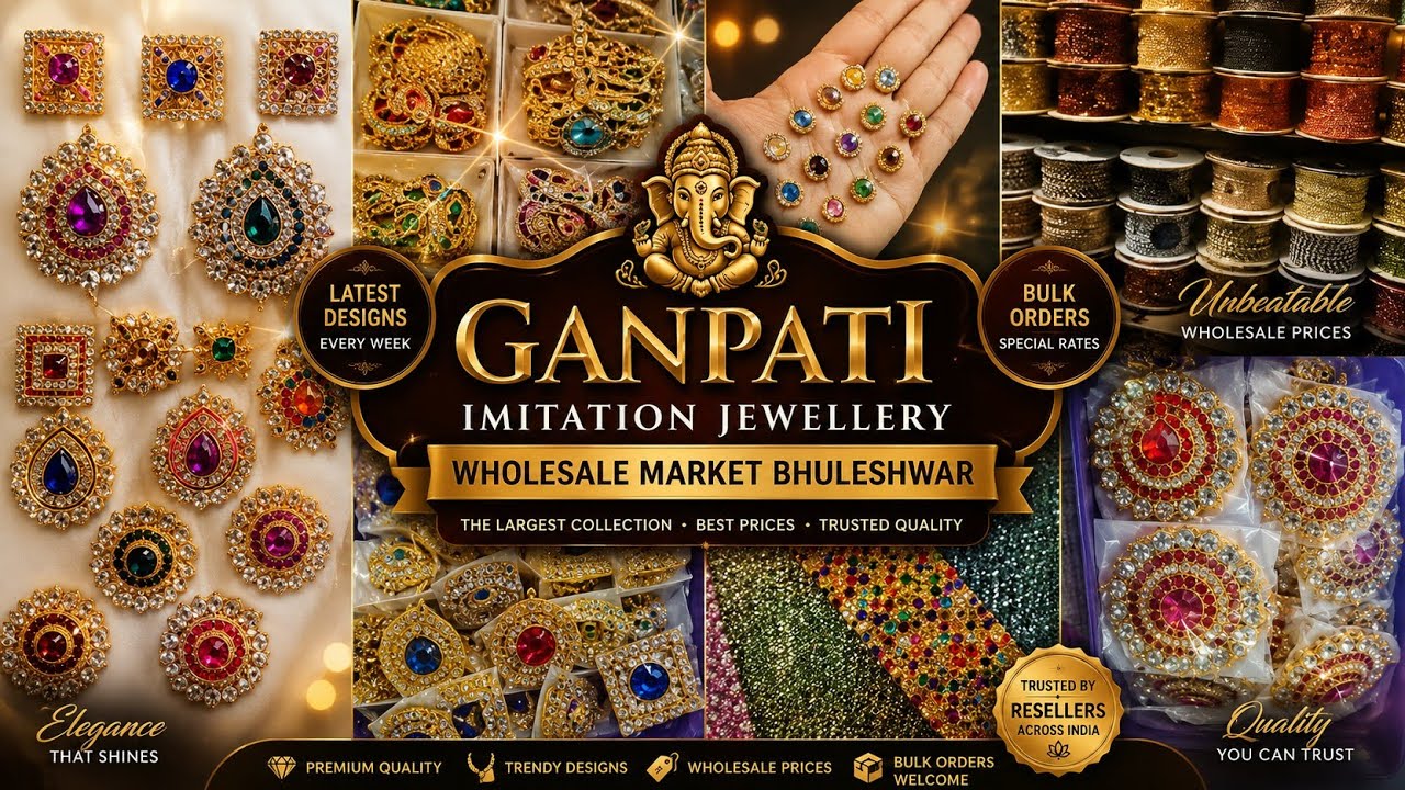 BHULESHWAR MARKET 2024 | Mumbai Diamond Market | Ganpati Diamond work | Wholesale Market