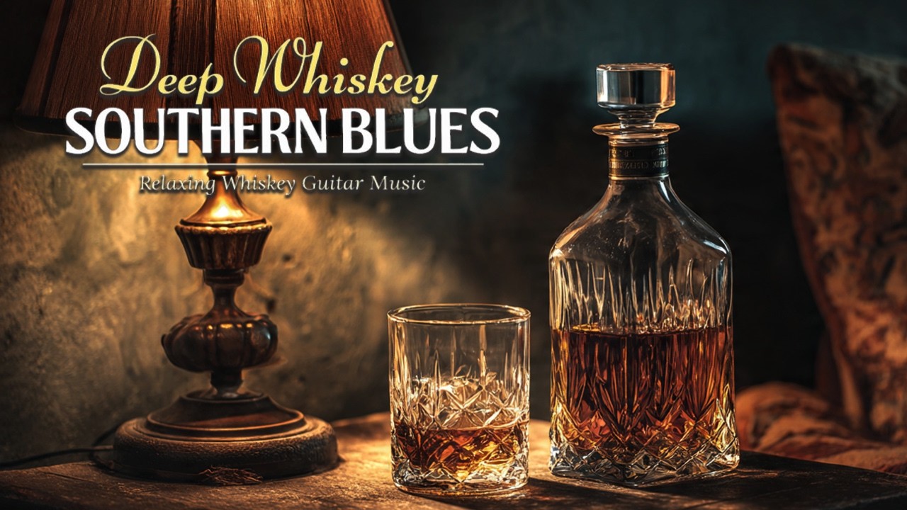 Warm Whiskey Jazz Lounge – Smooth Blues Instrumental for Study, Chill and Peaceful Night Atmosphere
