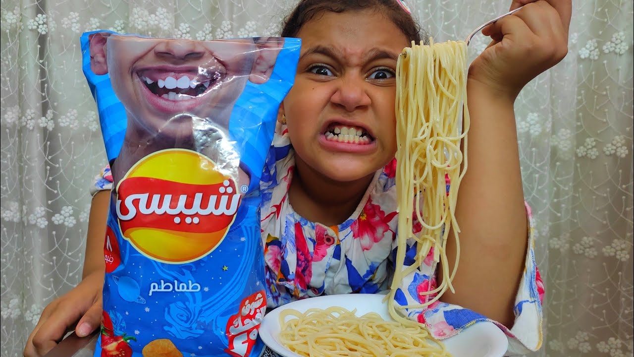 مفجوعة الاندومي والشيبسي 😱