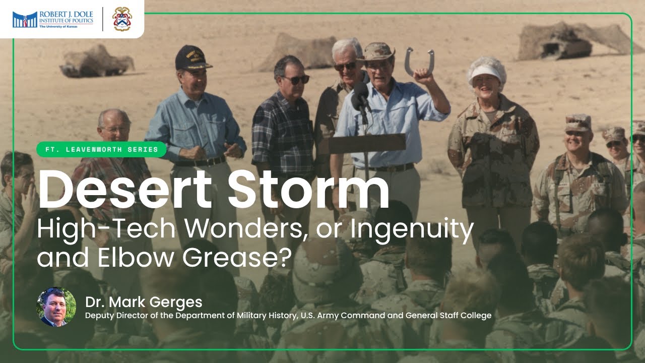 Desert Storm: High-Tech Wonders, or Ingenuity and Elbow Grease?