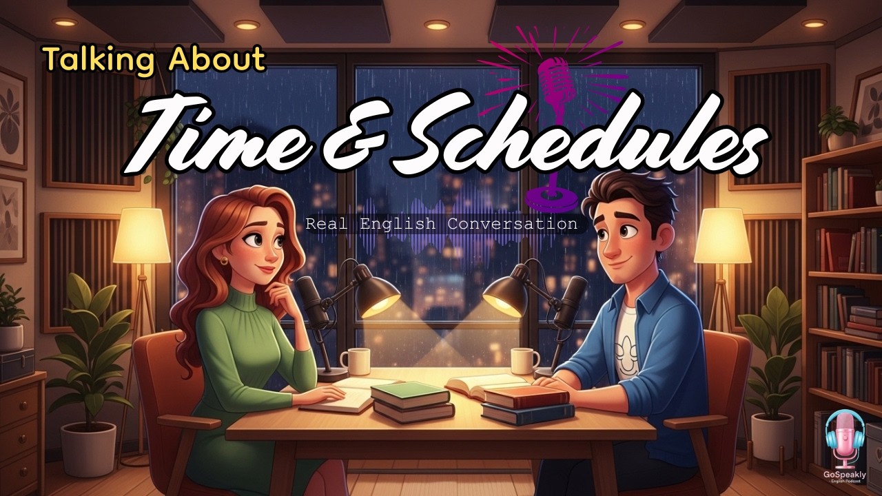 How to Talk About Time and Schedules (Without Getting Confused) - Real English Conversations