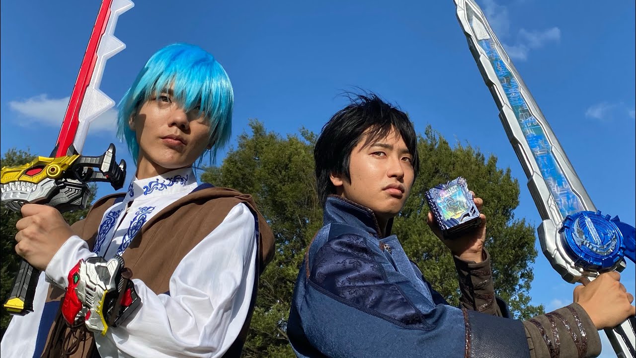 【スーパーヒーロー戦記】ブレイズ&リュウソウブルーに変身してみた！