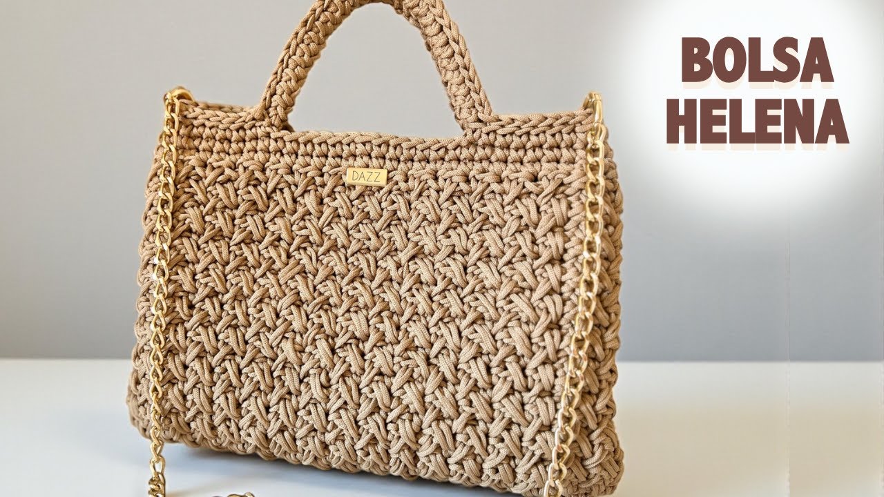 Вязаная сумка крючком, МАСТЕР-КЛАСС, Crochet Bag Step by Step