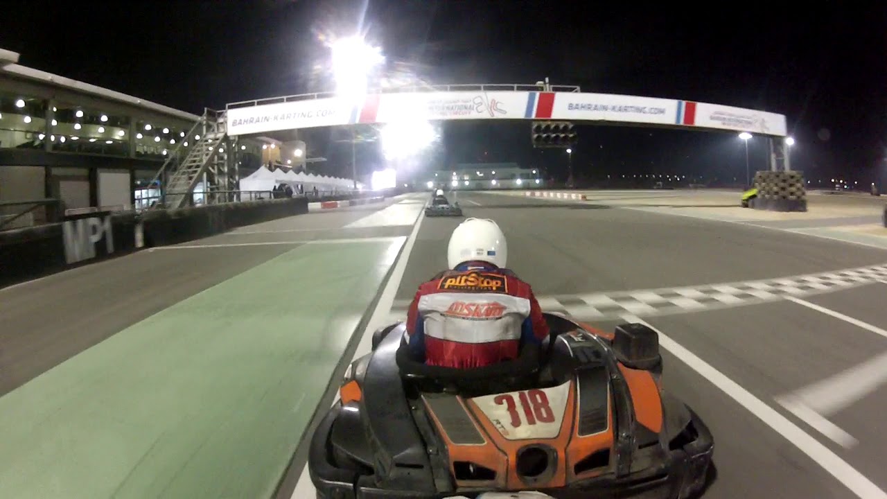 2017 Bahrain International Karting Circuit - a lap - 1:12,566