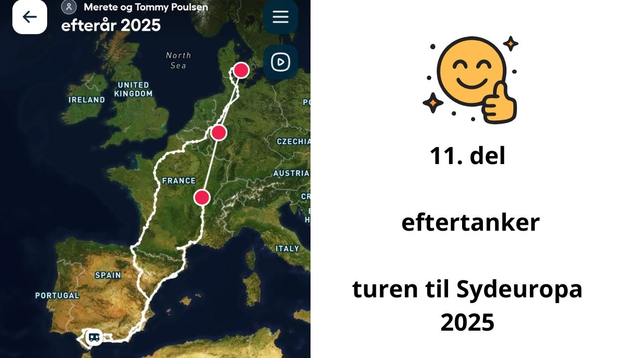 Tanker efter turen til Sydeuropa 2025