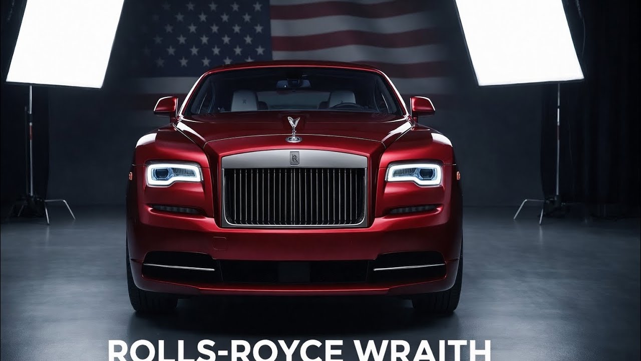Rolls-Royce Wraith Red Coupe | V12 Power Meets Ultimate Luxury #usacars 