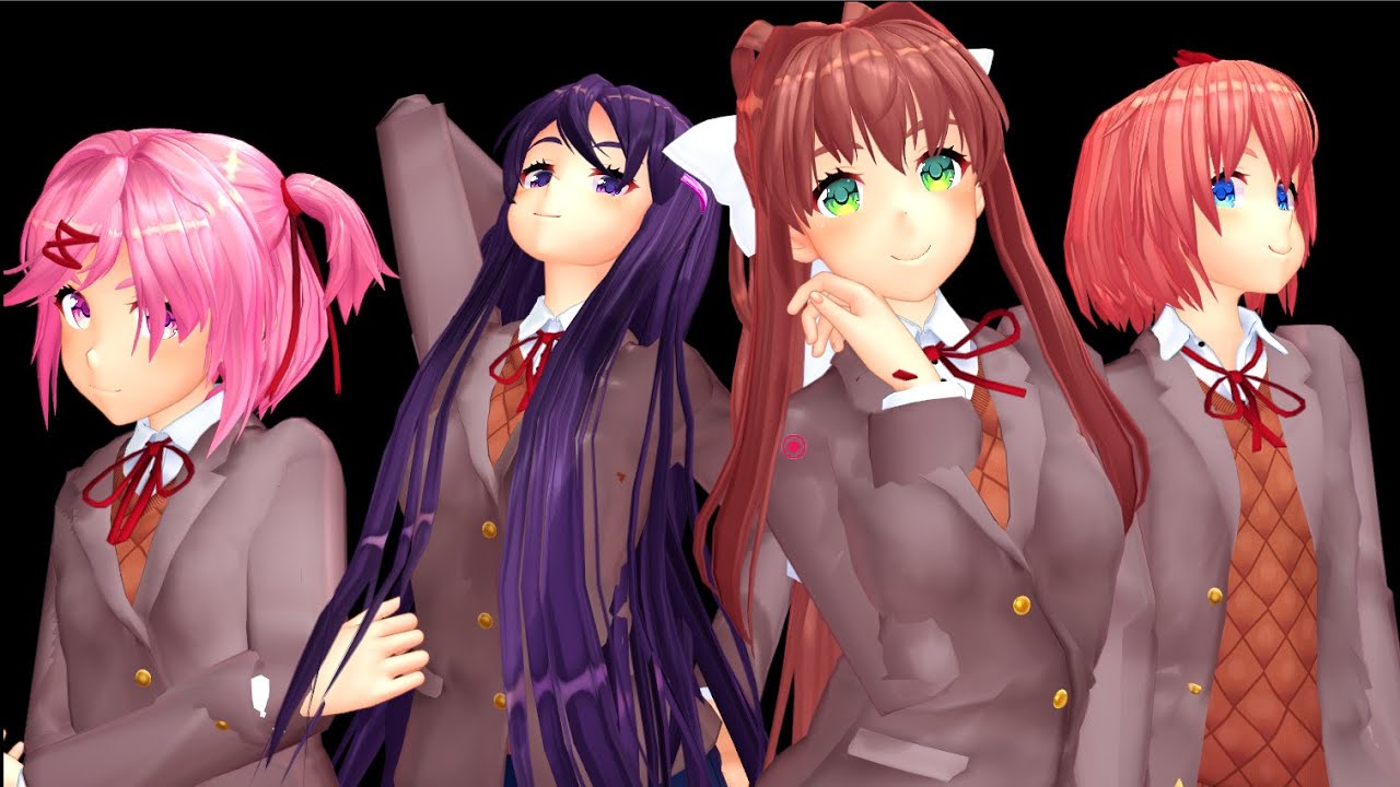 Doki Doki Literature Club x KARA (Lupin) [MMD 60]