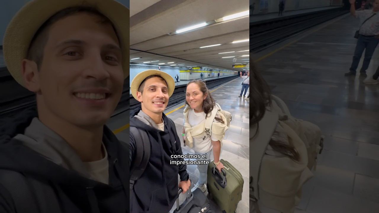El METRO de CDMX es IMPRESIONANTE 🇲🇽
