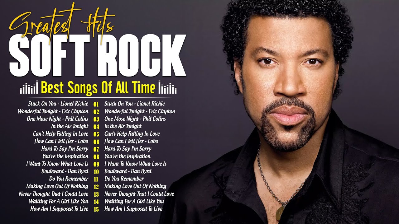 Phil Collins, Rod Stewart, Air Supply, Lionel Richie, Lobo 💖 90s Soft Rock Best Songs Of All Time