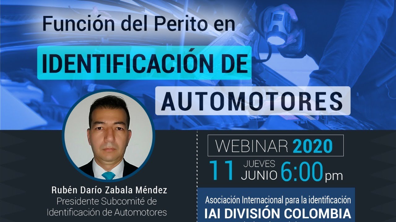 Función del Perito en Identificación de Automotores