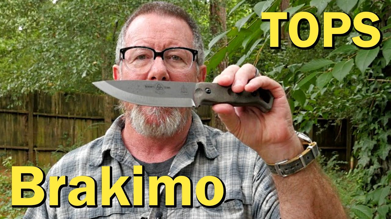 TOPS Brakimo - Global Bushcraft Knife By Joe Flowers - Sharp Saturday