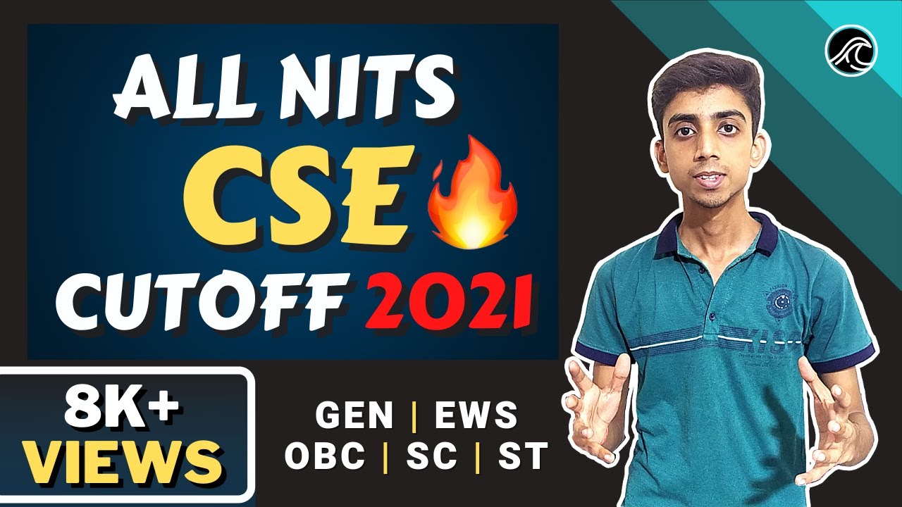 ALL NITS CSE CUTOFF 2021🔥 | Percentile for CSE in NITs | NITs CSE Percentile