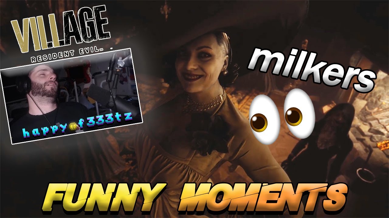 happyf333tz Funny Moments [Resident Evil 8]