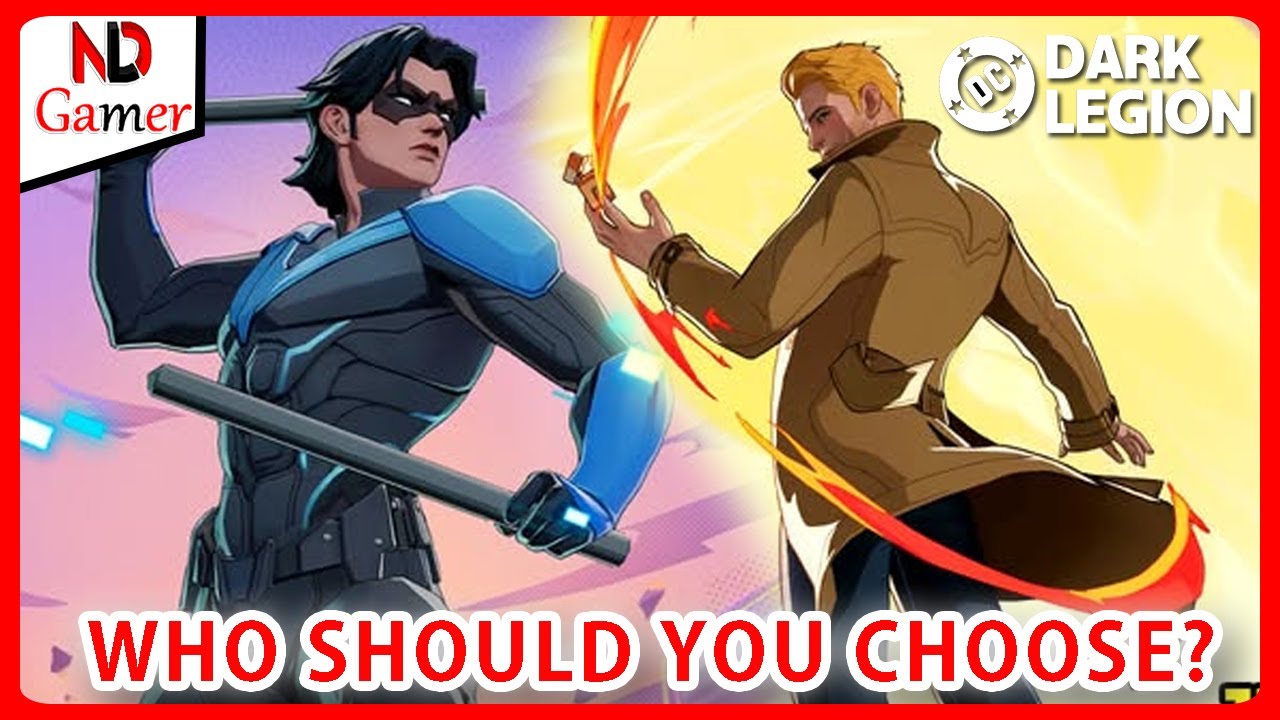 Constantine or Nightwing? The Hardest Choice in DC: Dark Legion!