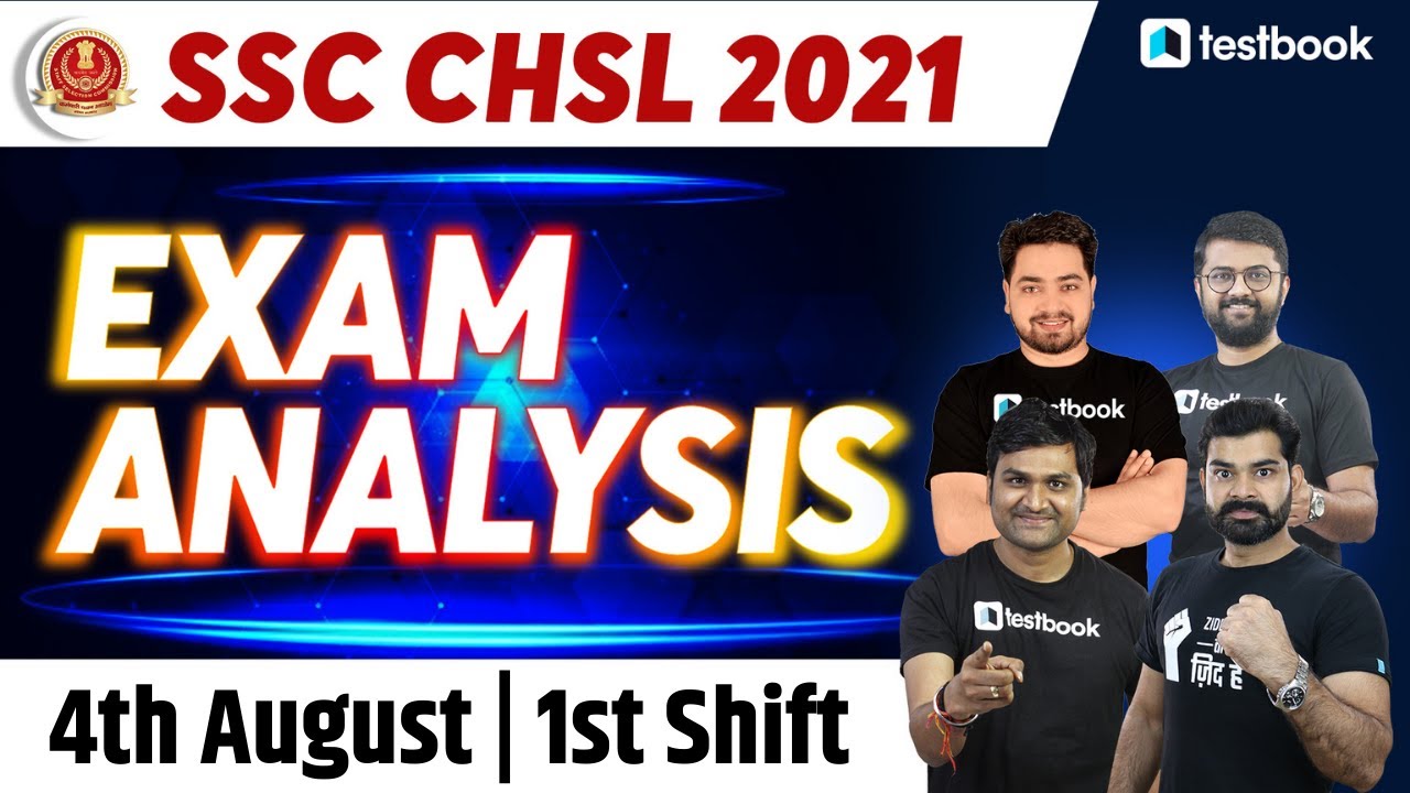 SSC CHSL Exam Analysis 2021 - 4 August Shift 1 | SSC CHSL Review + Asked Questions