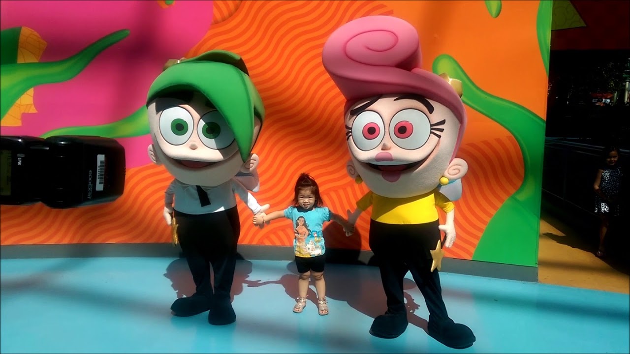 Day at Nickelodeon Universe (Paw Patrol, Spongebob, Dora, Teenage Ninja Turtle)