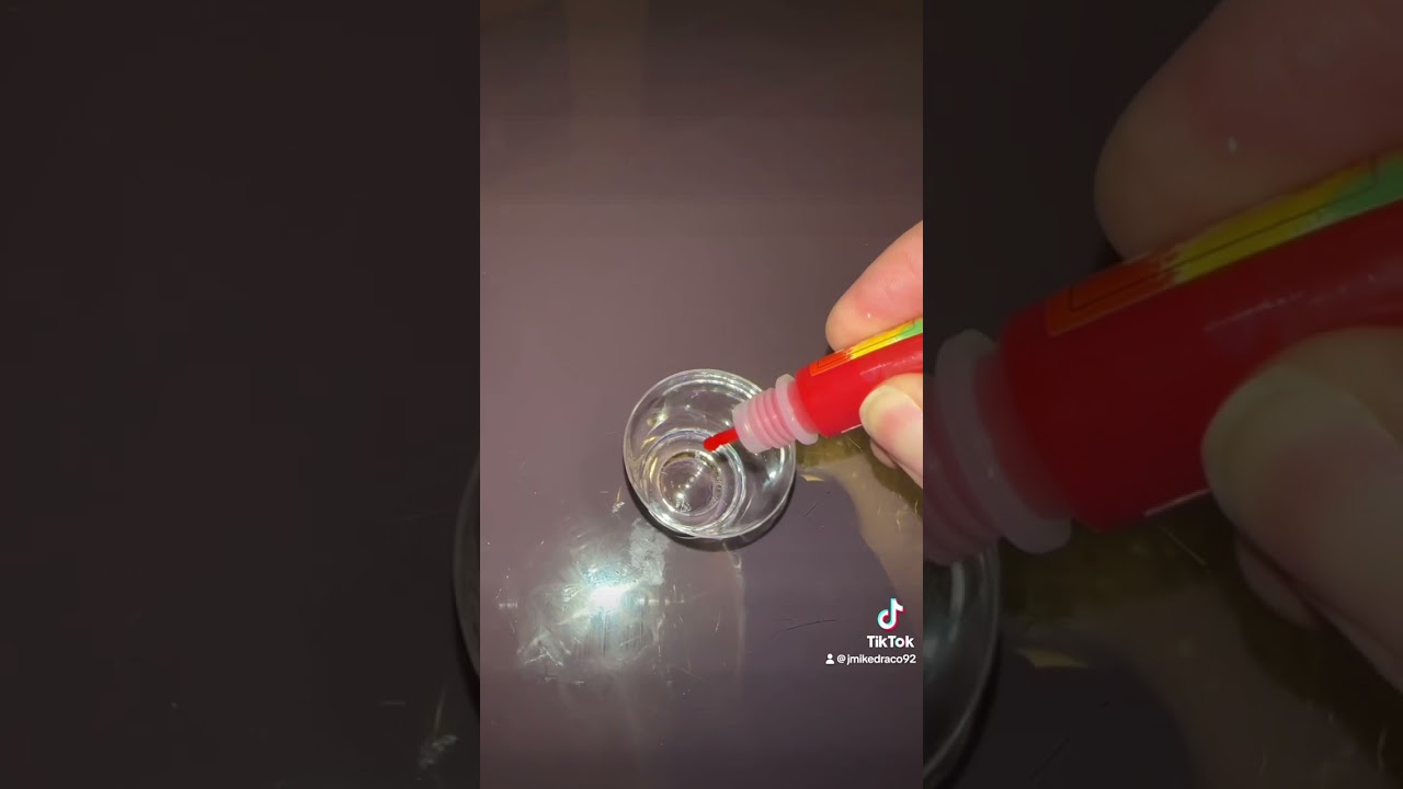 Turning miniature wine glasses into miniature red wine & champagne
