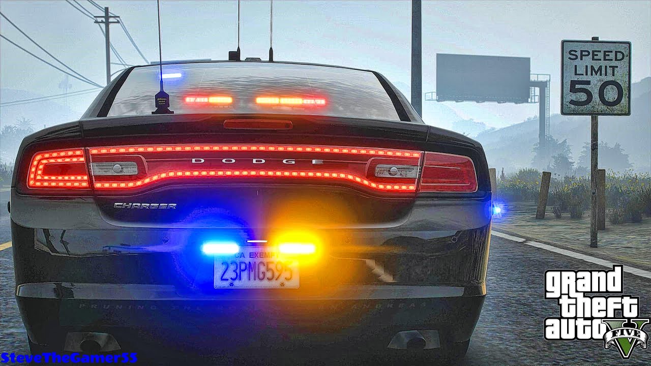 Патруль шерифа GTA 5 || Мод GTA 5 Lspdfr || #lspdfr #stevethegamer55