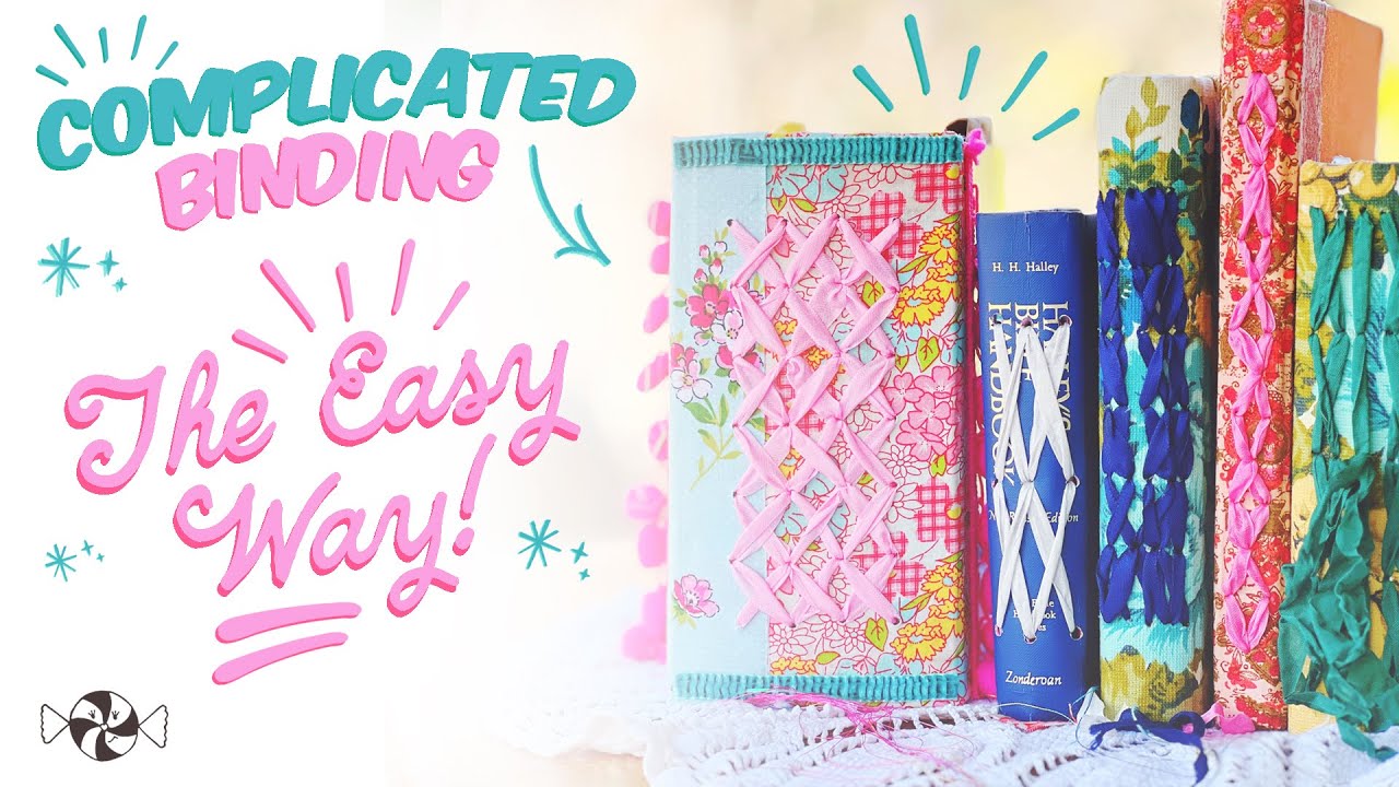 My SECRET to Making this Pretty Cross Stitch Junk Journal Binding!