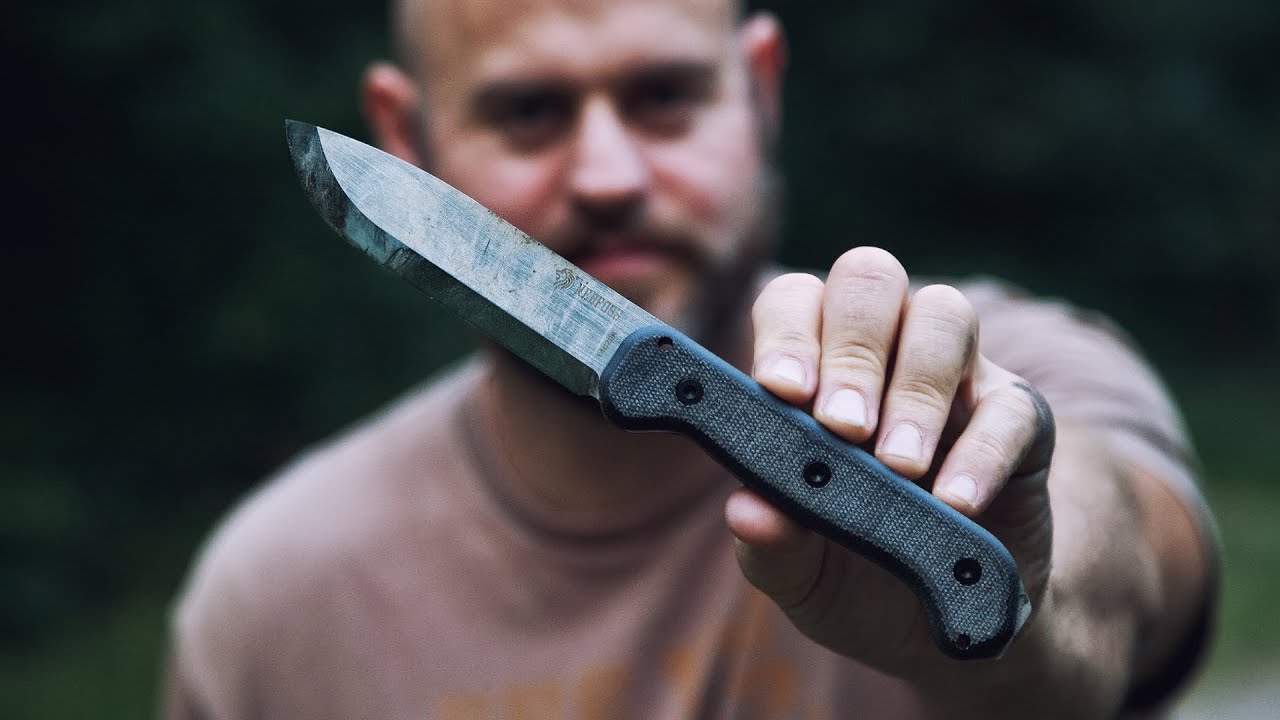 Nedfoss Bergl&ouml;we II - Outdoormesser im Praxistest