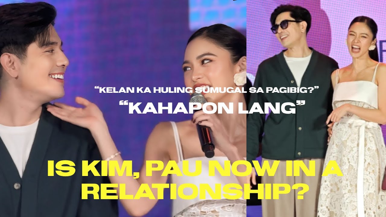 Kim Chiu Admits Relationship With Paulo Avelino? | MOVIE POSTER LAUNCH