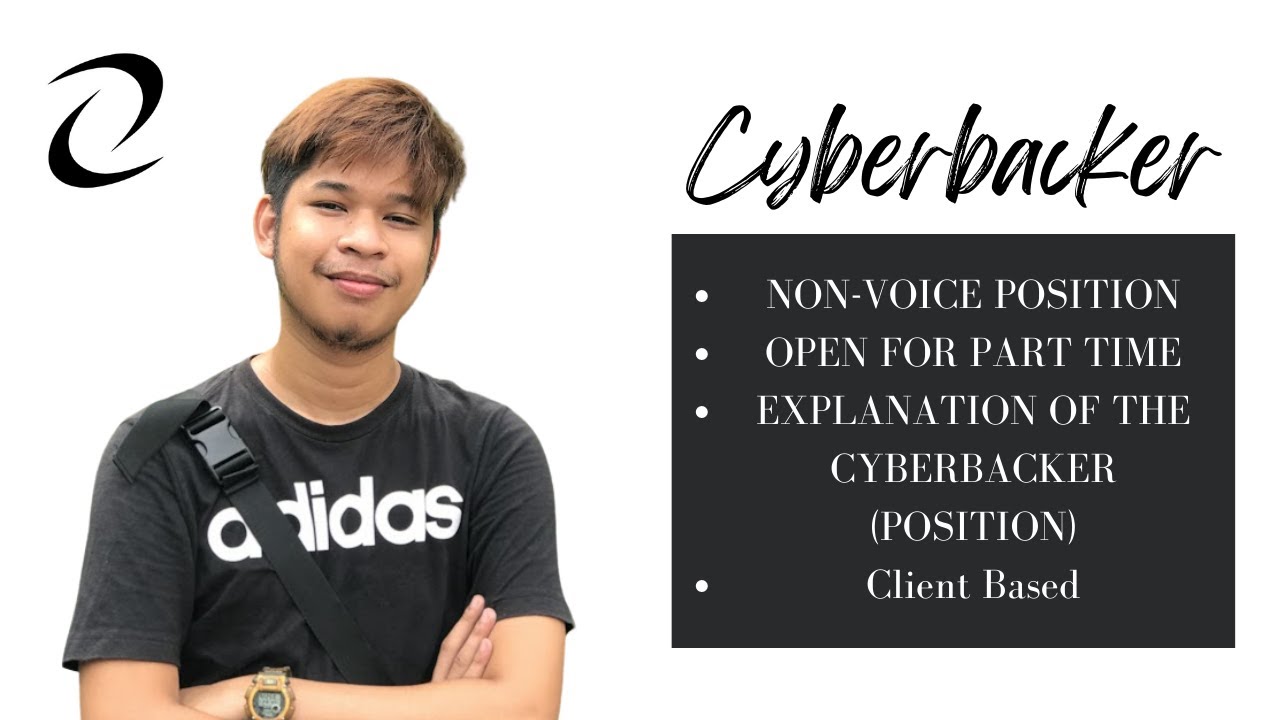 CYBERBACKER - NON VOICE POSITION EXPLAINED (TAGALOG) | Darrell Dela Cruz