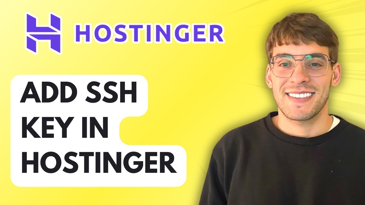 How to Add SSH Key in Hostinger [2026 Full Guide]