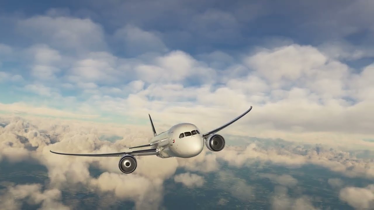 FLIGHT SIMULATOR 787-10 (Parte Quarta) DA DUBAI A LONDRA IN QUATTRO TAPPE.