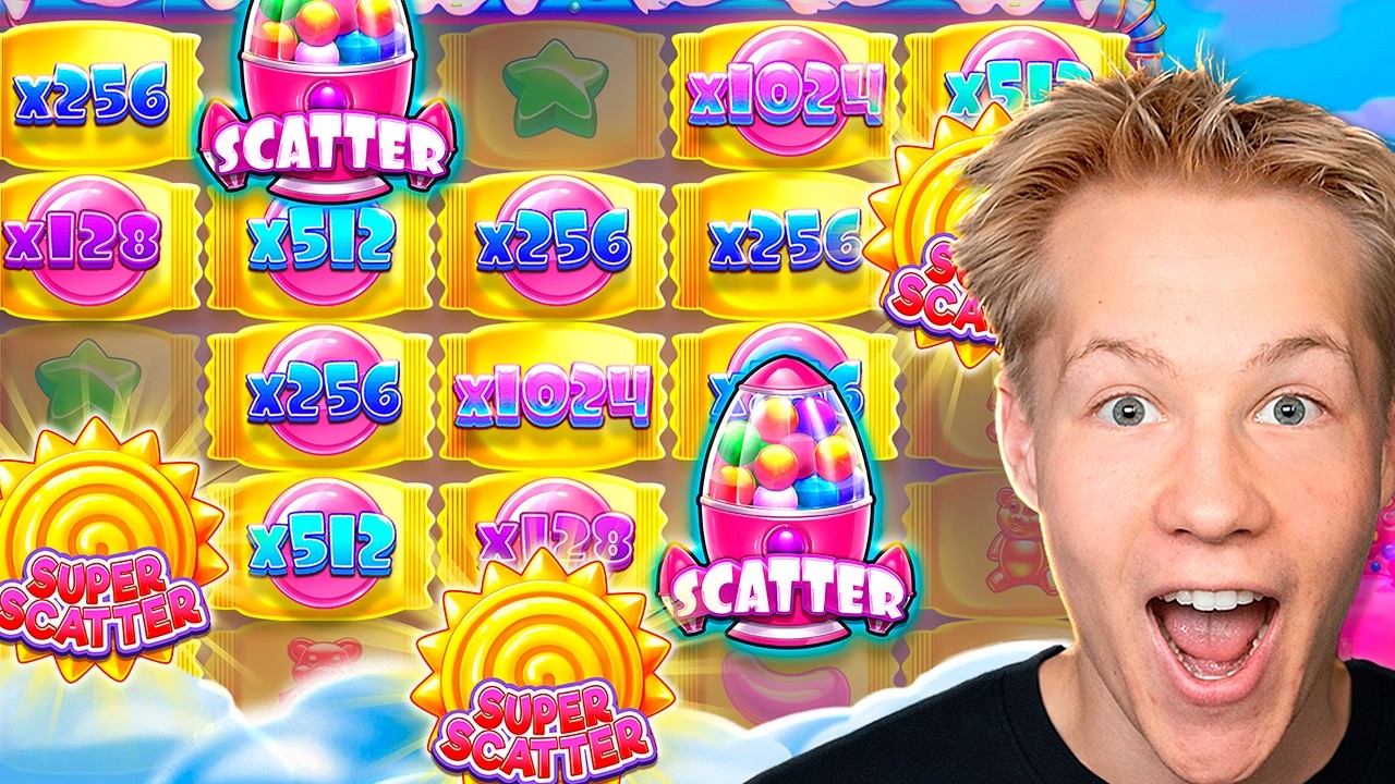 CRAZY SUGAR RUSH SUPER SCATTER SESSION!