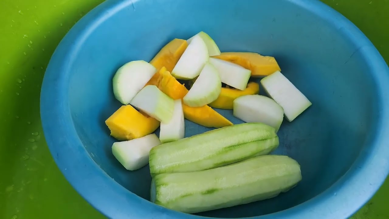 របៀបធ្វើទឹកបន្លែVegetables soup #cooking 
